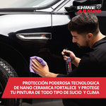 Spray Protector Nanotecnológico con Brillo Espejo para Autos – Efecto Profesional sin Pulidora *Envió Gratis*