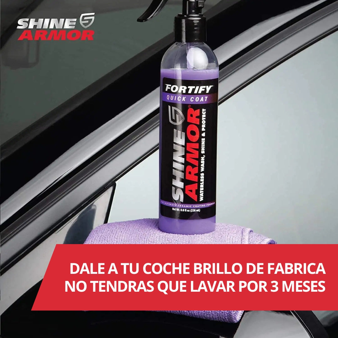Spray Protector Nanotecnológico con Brillo Espejo para Autos – Efecto Profesional sin Pulidora *Envió Gratis*